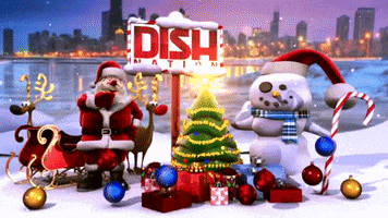 santa claus christmas GIF by Dish Nation