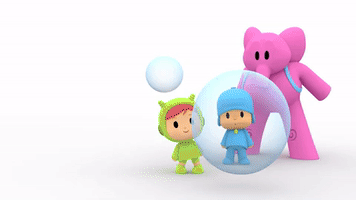 Pocoyo Nina GIF