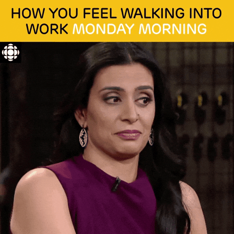 Tired Monday Morning GIF by CBC