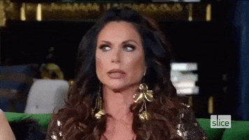 the real housewives eye roll GIF by Slice