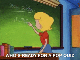 Pop Quiz Teacher GIF by Hey Arnold