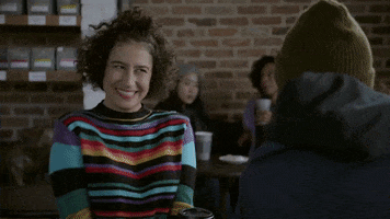 broad city smile middle finger drawing