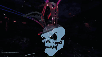 Evevalkyrie Gurista Rabbit Rainbow Burst GIF