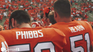 All In Football GIF by Clemson Tigers