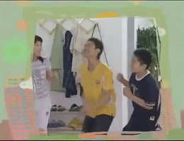 Home With Kids Jia You Er Nv GIF