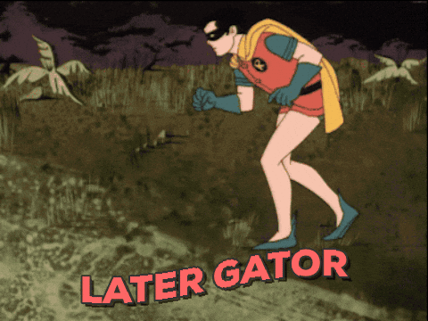 see you later alligator gif