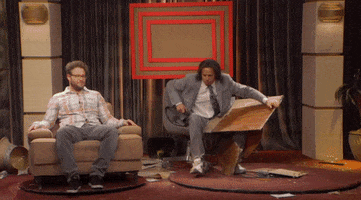 well be right back seth rogen GIF by The Eric Andre Show