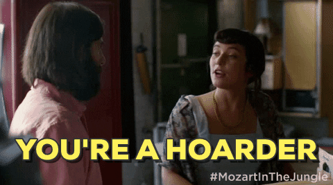 Season 2 Hoarder GIF by Mozart In The Jungle - Find & Share on GIPHY