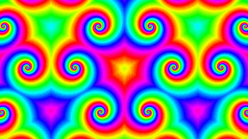 Rainbow Swirl GIF by Dazzahh