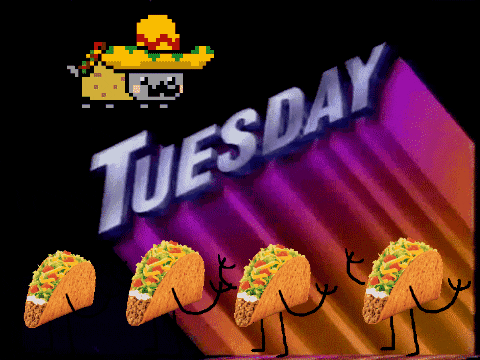 Tuesday Taco GIF by Justin - Find & Share on GIPHY