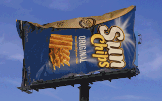 thisismold materials sun chips bill board GIF