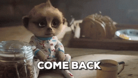 When I miss you