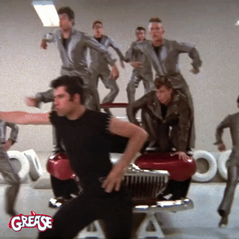 greased lightning grease GIF by Paramount Movies