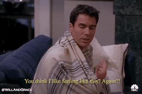 You Think I Like Feeling Like This Again Eric Mccormack GIF by Will & Grace - Find & Share on GIPHY