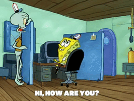 How Are You Doing Season 6 GIF by SpongeBob SquarePants
