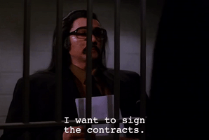 Season 2 Sign The Contract GIF by Twin Peaks on Showtime