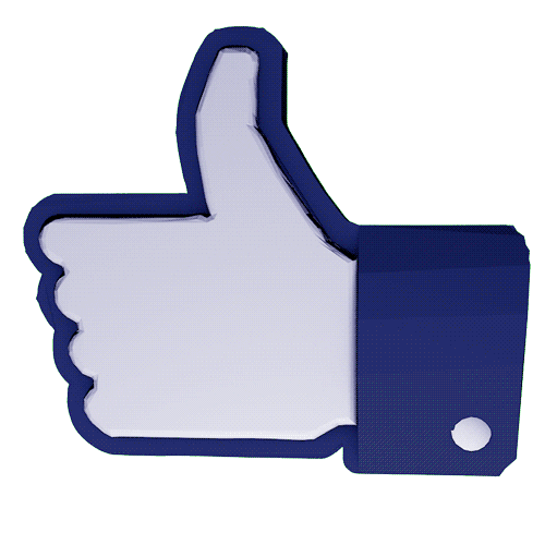Facebook Thumbs Up Sticker by Dominic Ewan