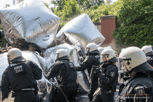 dannymarx police protest demo riot GIF
