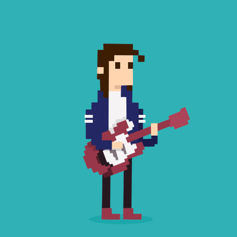illustration pixel GIF by VAL