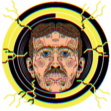 justharm glitch tesla vector nikola tesla GIF