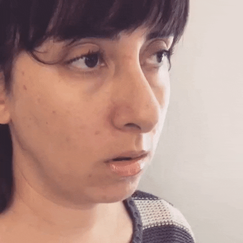 crappycandle makeup lady putting on makeup GIF