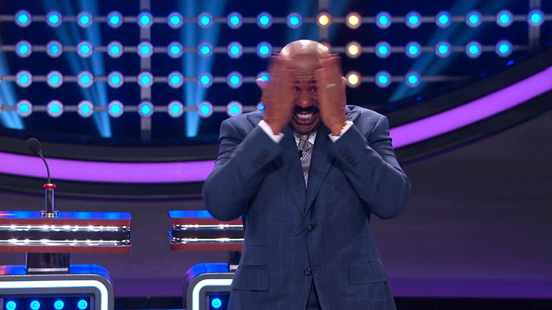 Surprised Steve Harvey GIF by ABC Network - Find & Share on GIPHY