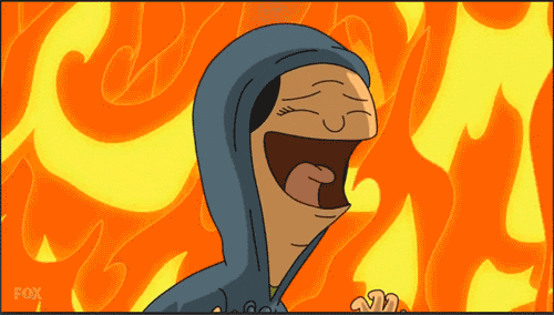 merciless louise belcher GIF by Bob's Burgers