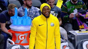 Denver Nuggets Laughing GIF by NBA