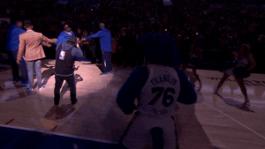 Philadelphia 76Ers Handshake GIF by NBA