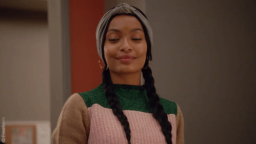 Image result for zoey grownish gif