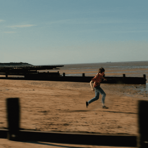 alex lawther running GIF by The End Of The F***ing World