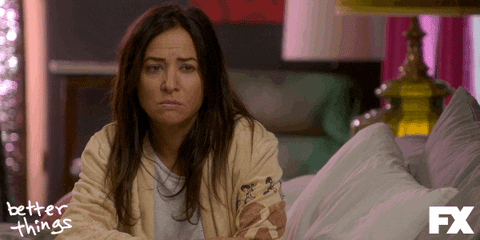 pamela adlon surprise GIF by Better Things 