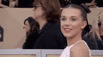 millie bobby brown GIF by SAG Awards
