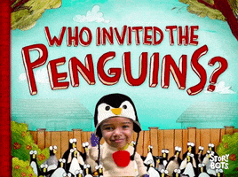 Penguins Starring You Book GIF by StoryBots