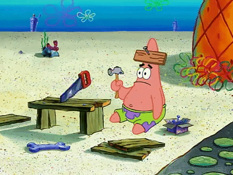 Spongebob Construction GIFs - Get the best GIF on GIPHY