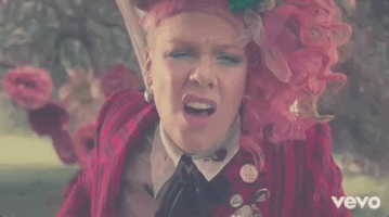 pink pink p!nk just like fire GIF