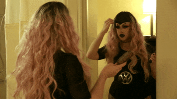 getting ready rupauls drag race GIF by All Stars: The Changing Face of Drag