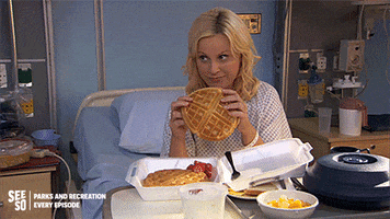 parks and recreation waffle GIF