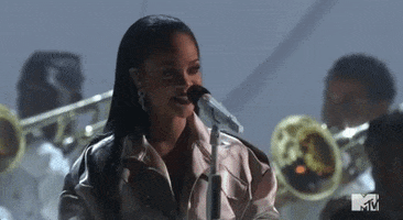 Rihanna Shine Bright Like A Diamond GIF by 2020 MTV Video Music Awards