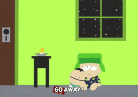 kyle broflovski baby GIF by South Park 