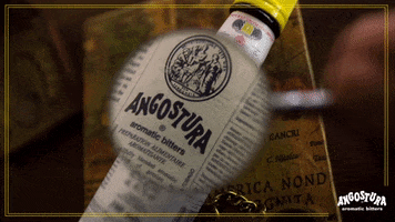 label GIF by Angostura