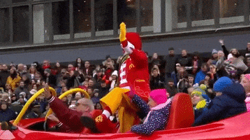 ronald mcdonald GIF by The 91st Annual Macy’s Thanksgiving Day Parade