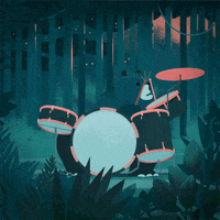 drums drumming GIF by Rafael Varona