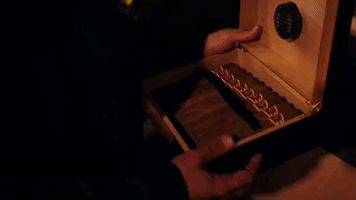 watches cigars GIF by Ice on Audience