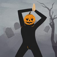 Halloween Dancing GIF by Manfried the Man
