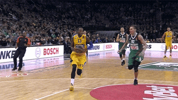 slam dunk basketball GIF by EuroLeague
