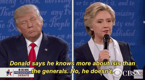 donald says he knows more about isis than the generals no he doesnt