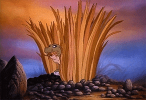 The Land Before Time Eating GIF