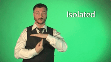 Isolation Isolate GIF by Sign with Robert