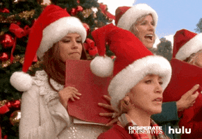 desperate housewives christmas GIF by HULU